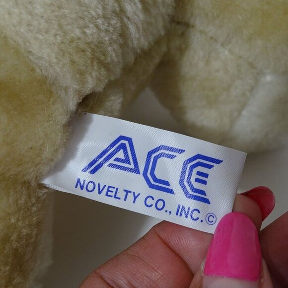 Vintage Ace Novelty I Heart Cats Dog Garfield Tail Plush Stuffed Animal - Picture 5 of 10